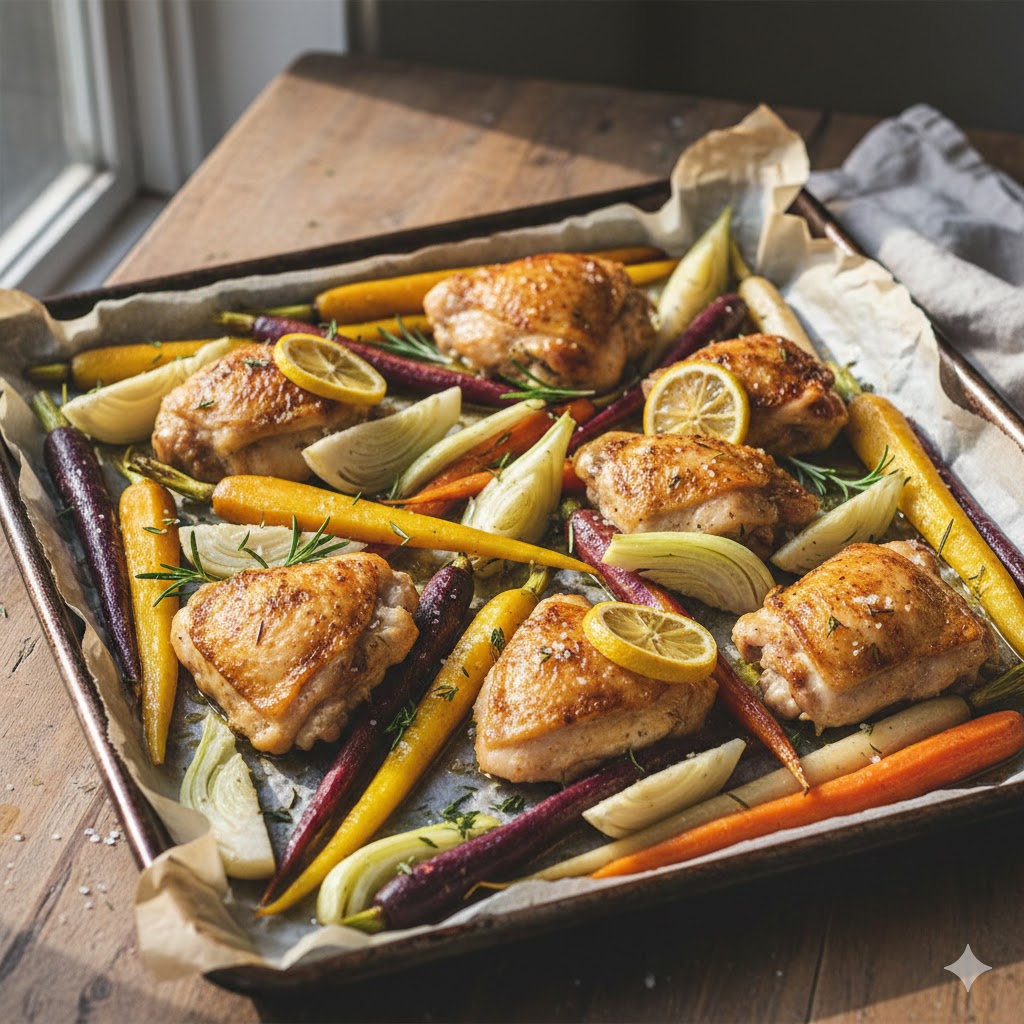 AIP Citroenkip uit de Oven: Hét Snelle Traybake Recept