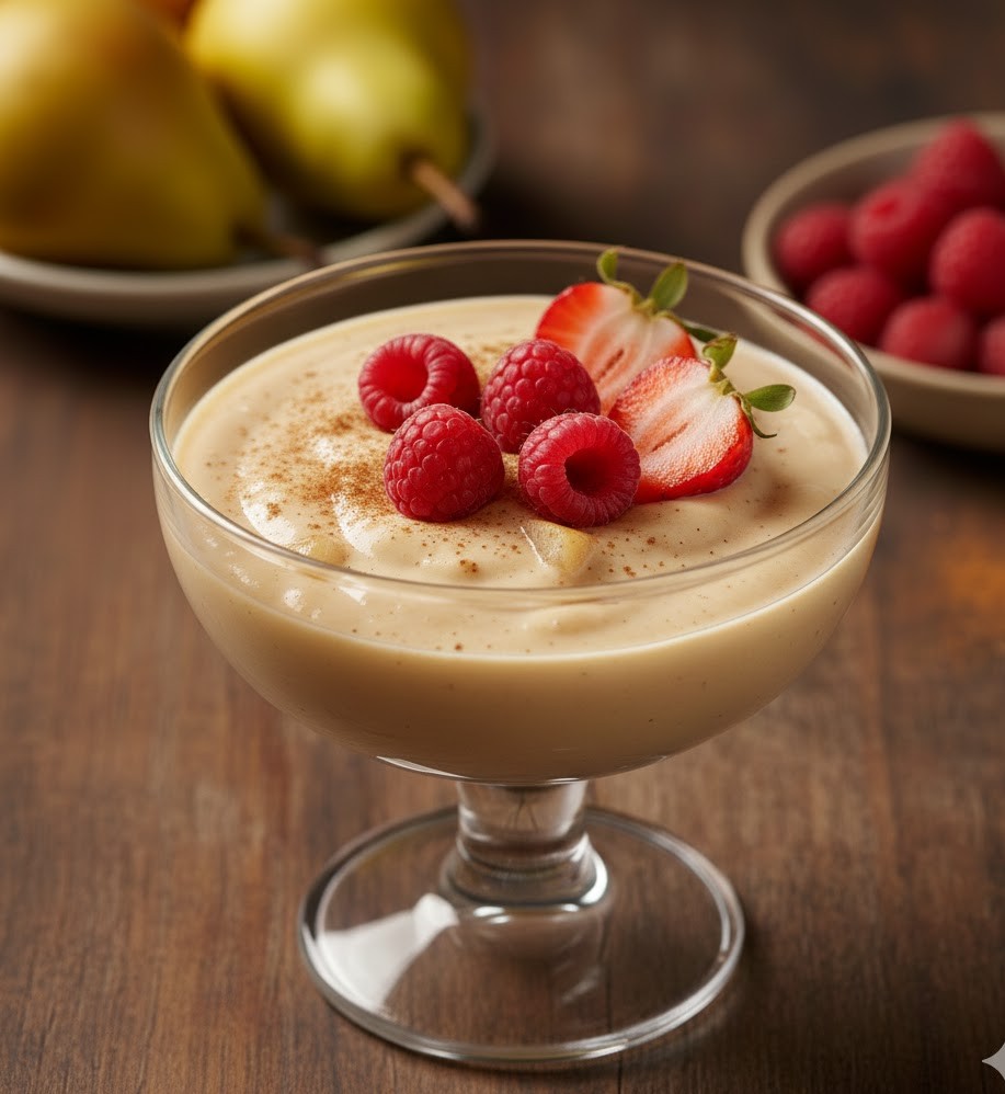 AIP Silk & Pear Custard: Anti-Inflammatory